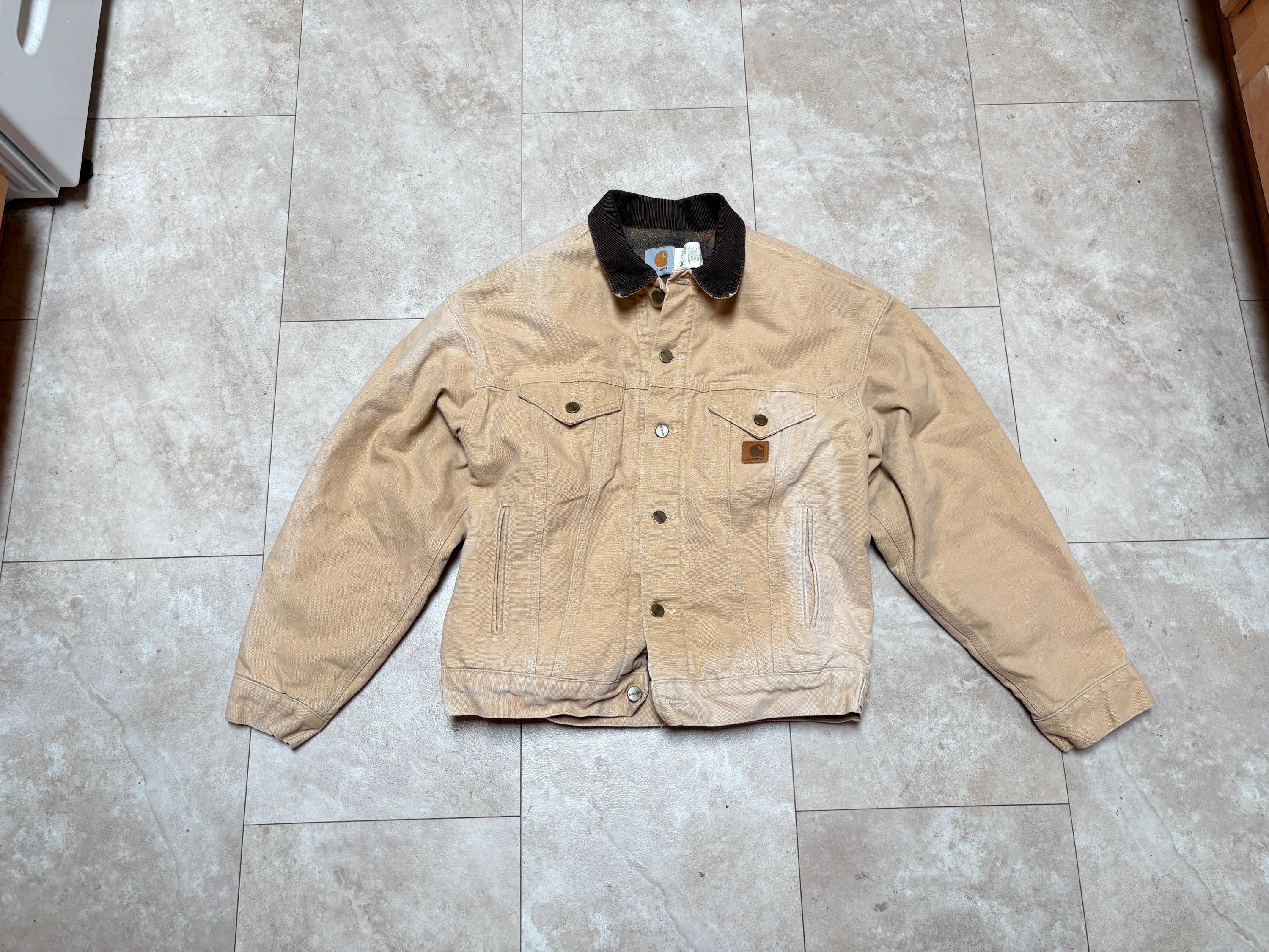 Vintage Carhartt Detroit Jacket: JB0695 Blanket Lined 90's Men's