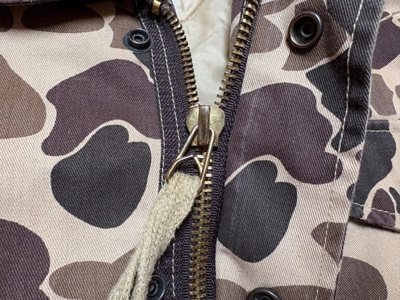 Vintage Duck Camo M65 Jacket Duck Bay Hunting Ins… - image 4
