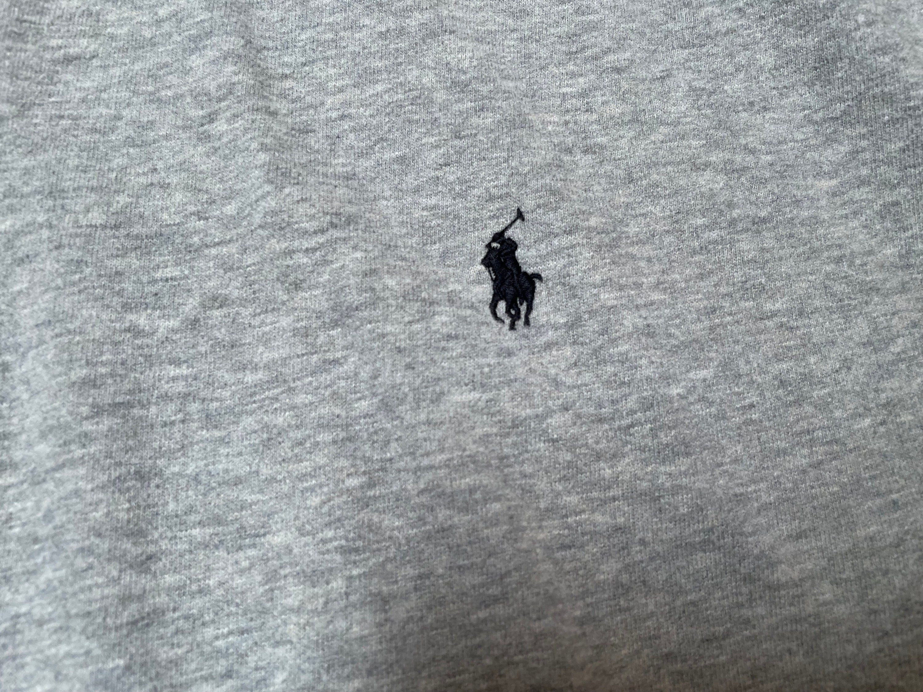 POLO　Ralph Lauren　Y2K 00s　track　Jacket Vintage Polo Track Jacket Grey White Stripes Sweat Ralph