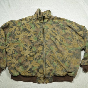 Vintage Gander Mountain Camo Bomber Jacket - 90&#39;s Hunting XXL