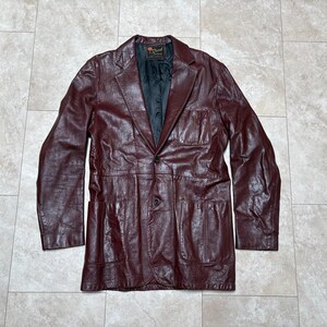 Reed Sportswear Leather Jacket - Etsy