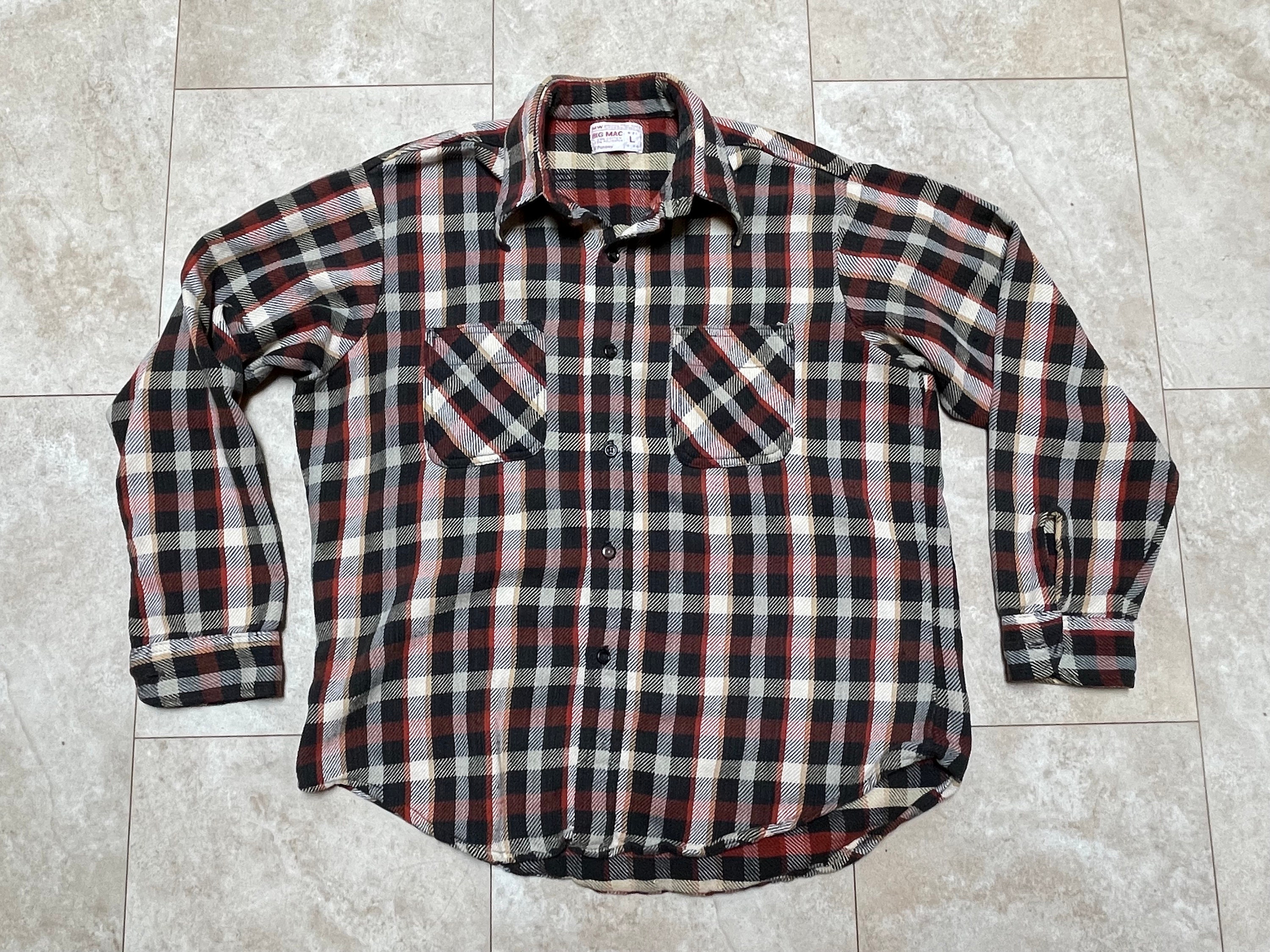 Big Mac Flannel - Etsy Big Mac Flannel - Etsy