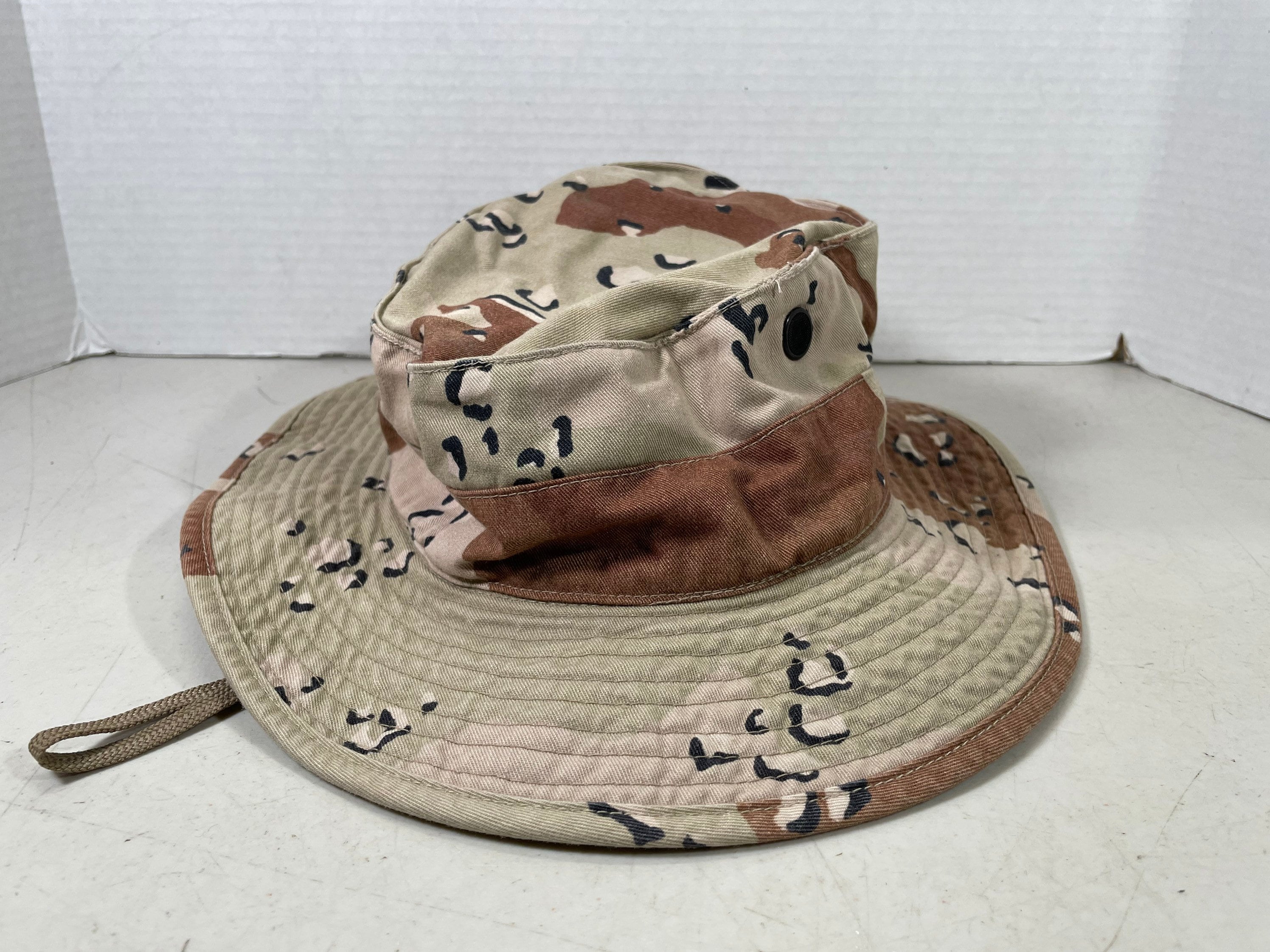Vintage Desert Camo Hat Boonie Bucket 