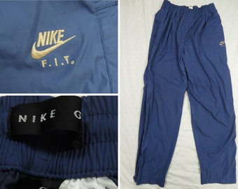 90s Nike Nylon Pants - Etsy