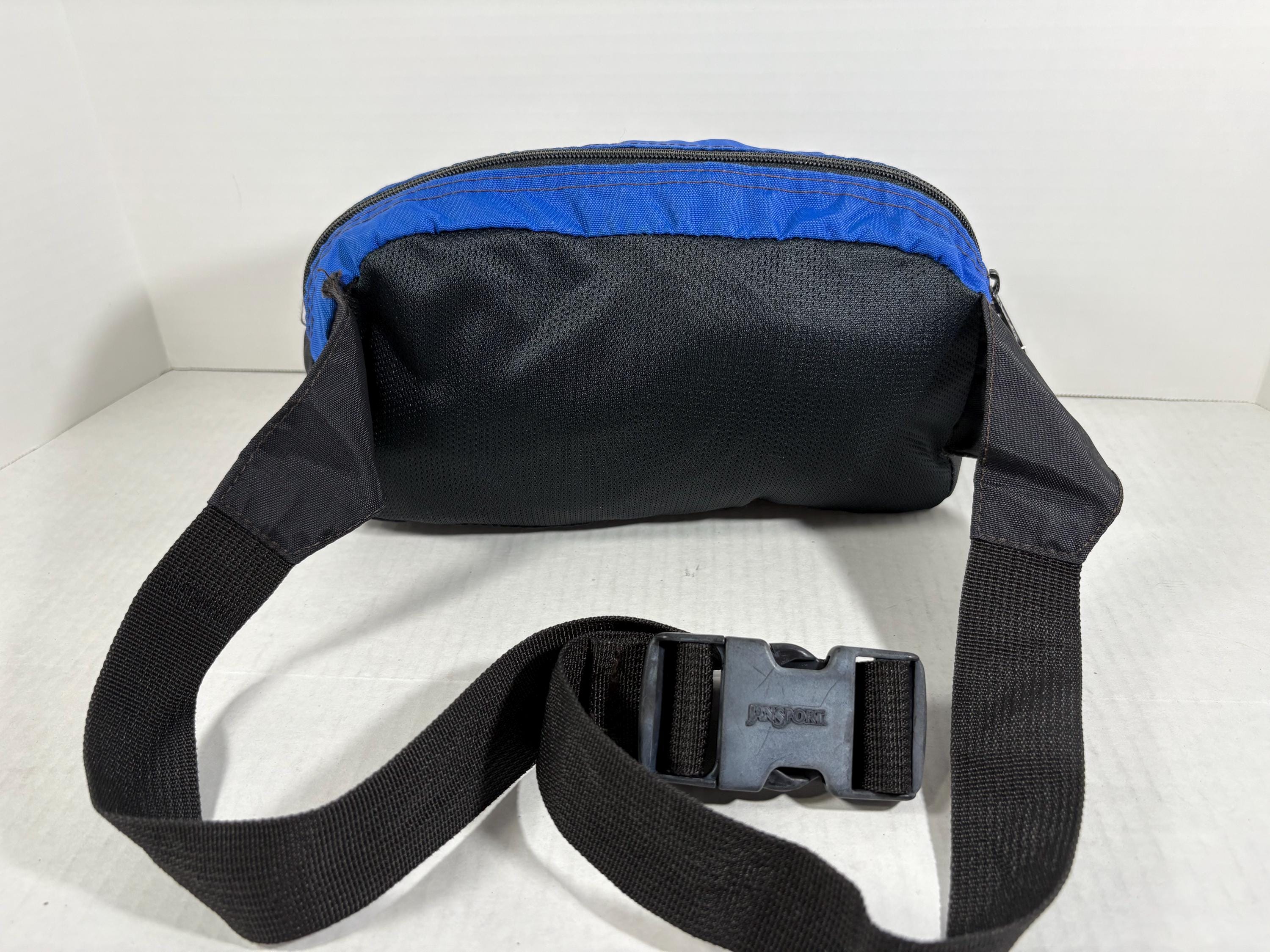 Vintage Jansport Fanny Pack: 90s Neon Blue Nylon Waist Bag - Etsy