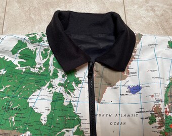 ジャケット・アウター 80s HAI SPORTING GEAR world map jacket ジャケット・アウター 80s HAI SPORTING GEAR world map jacket