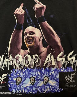 Vintage Stone Cold Steve Austin Talking WWF Tee - 90s Wrestling