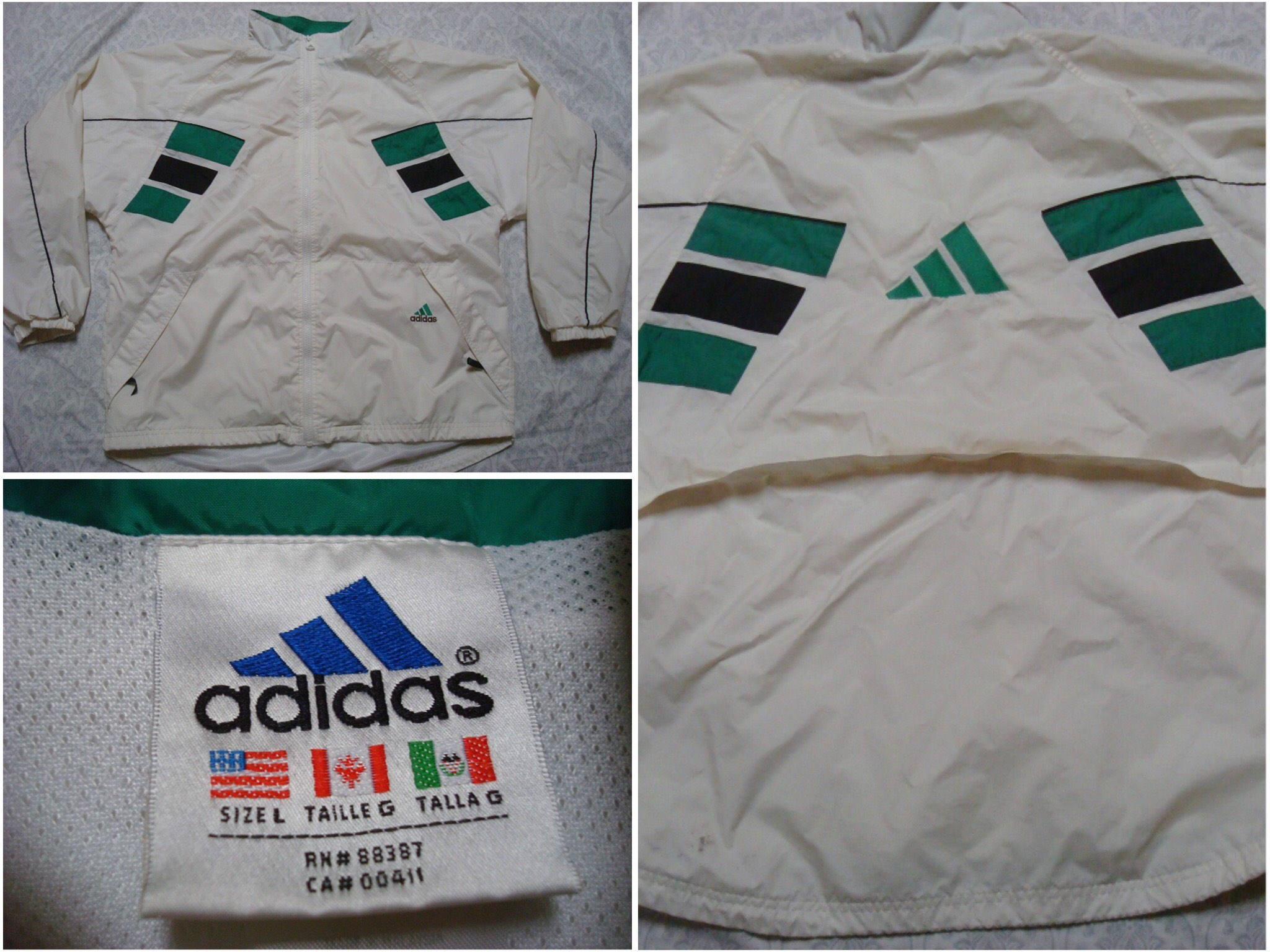 adidas rn 88387 ca 00411 jacket
