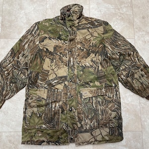 Vintage Duxbak Realtree Camo Hunting Jacket - 90s Insulated USA Made