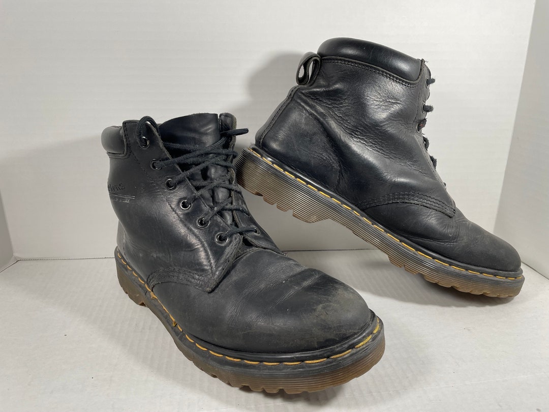 Vintage Doc Martens Boots Black Ankle Dr Martens Men's US