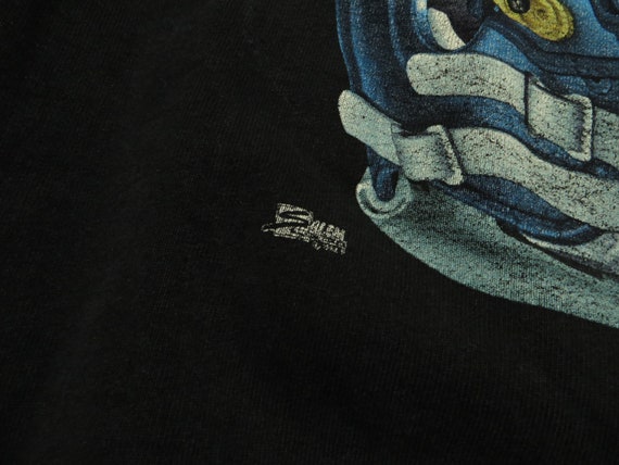 Vintage Michigan Sweatshirt Football Black Salem … - image 5