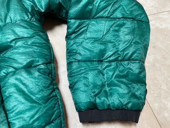 Buy Vintage North Face Nuptse Jacket Green Black Puffer Synthetic  