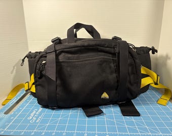 Vintage Patagonia Messenger Bag Critical Mass Grey Silver XL