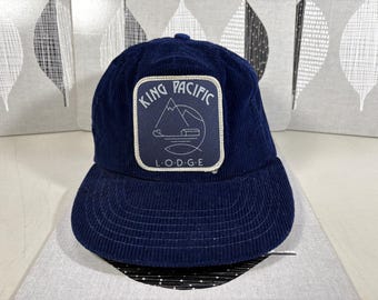 Vintage King Pacific Lodge Hat: Blue Corduroy
