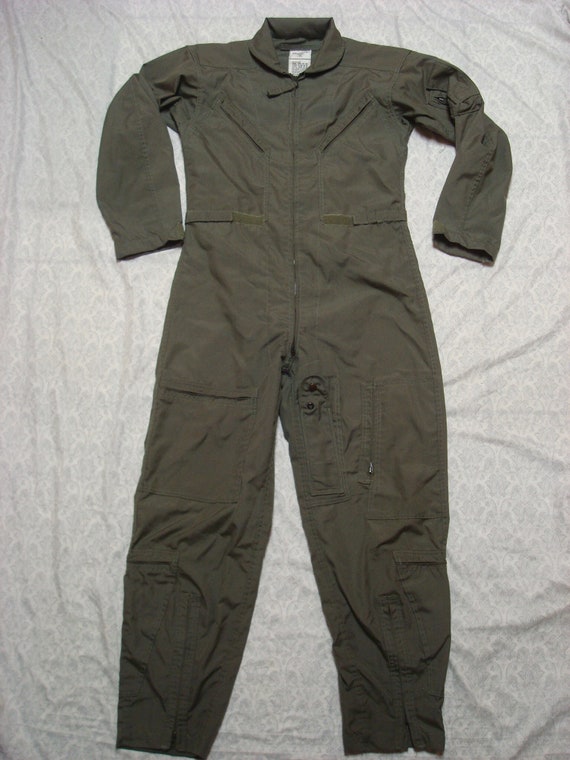 Vintage Flight Suit Military Issue Air Force 27/P… - image 2