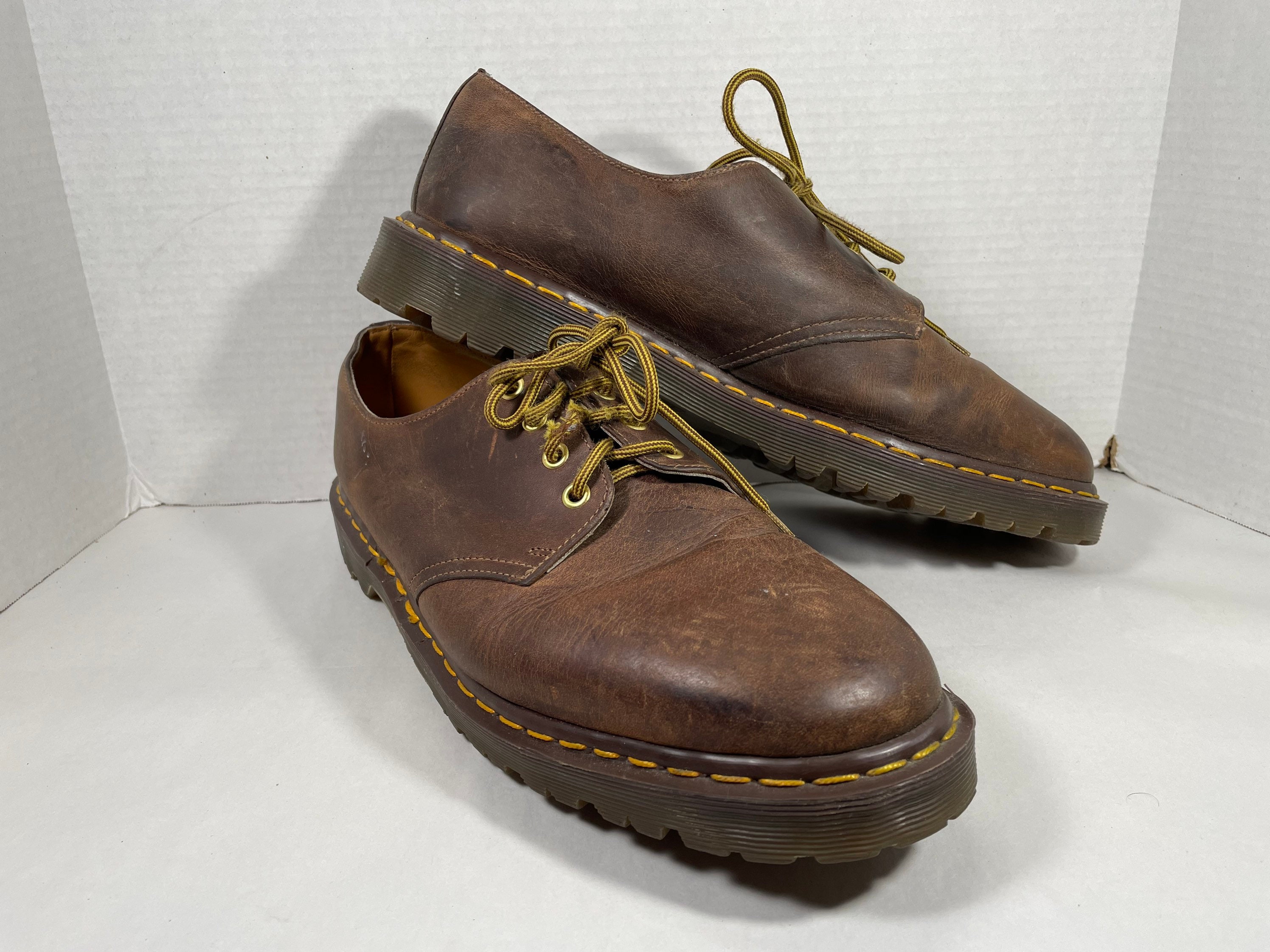 Vintage Doc Martens 90's Dr Martens Dress Shoes Brown 1561 | Etsy Italia