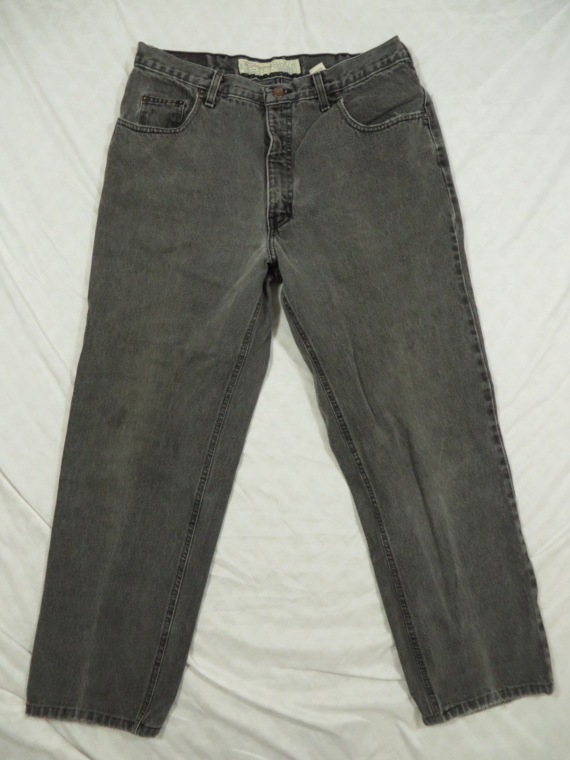 Vintage Abercrombie & Fitch Jeans Black 90s Denim Actual Size - Etsy Canada