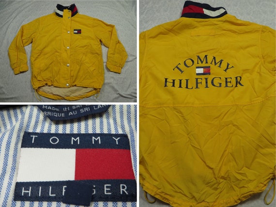 tommy hilfiger navy windbreaker