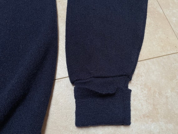 Vintage Knights Bridge Cardigan Sweater Blue Knit… - image 4