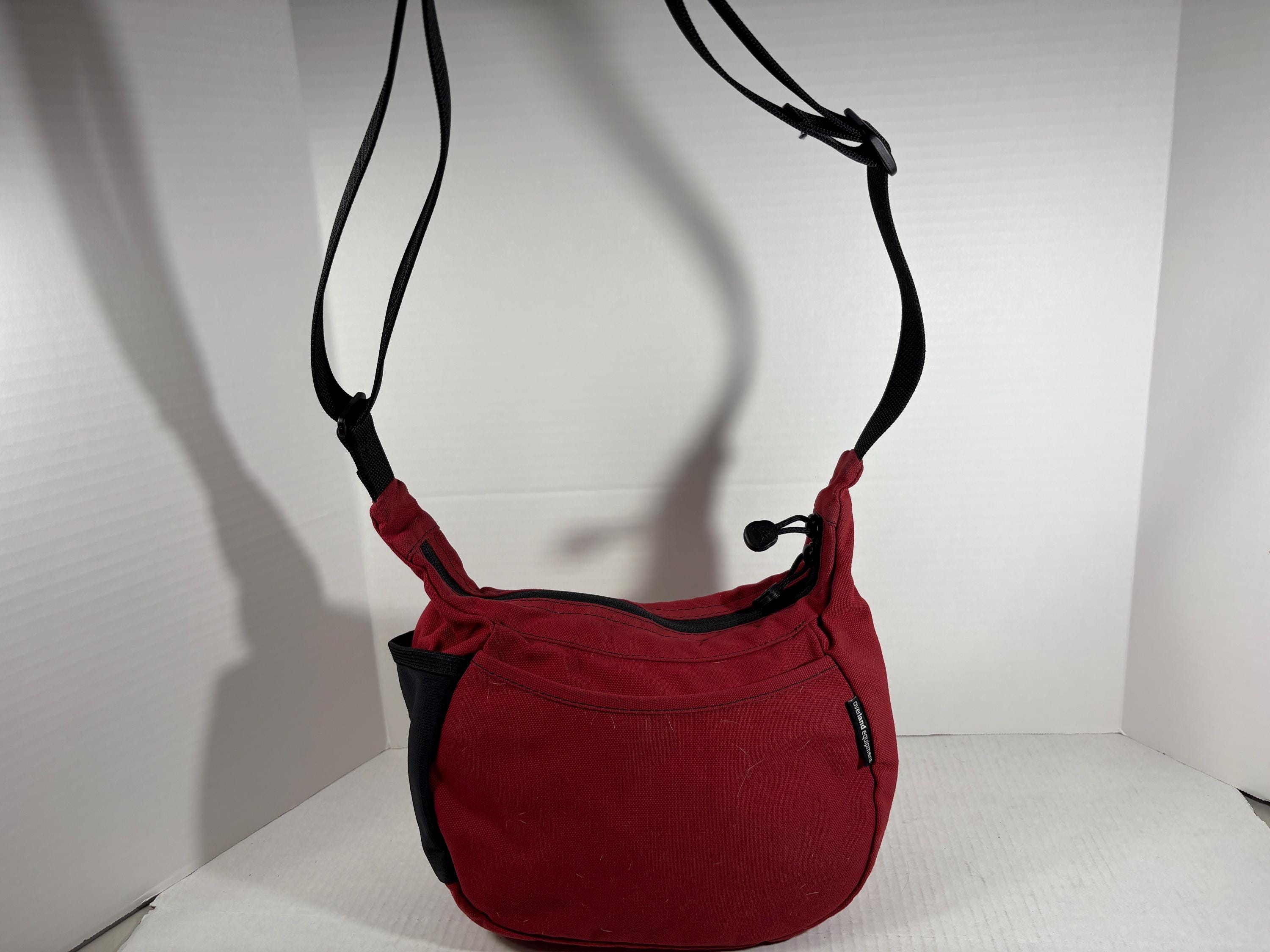 OVERLAND EQUIPMENT ショルダーバッグ y2k Vintage Overland Equipment Small Side Bag Crossbody Red Y2k