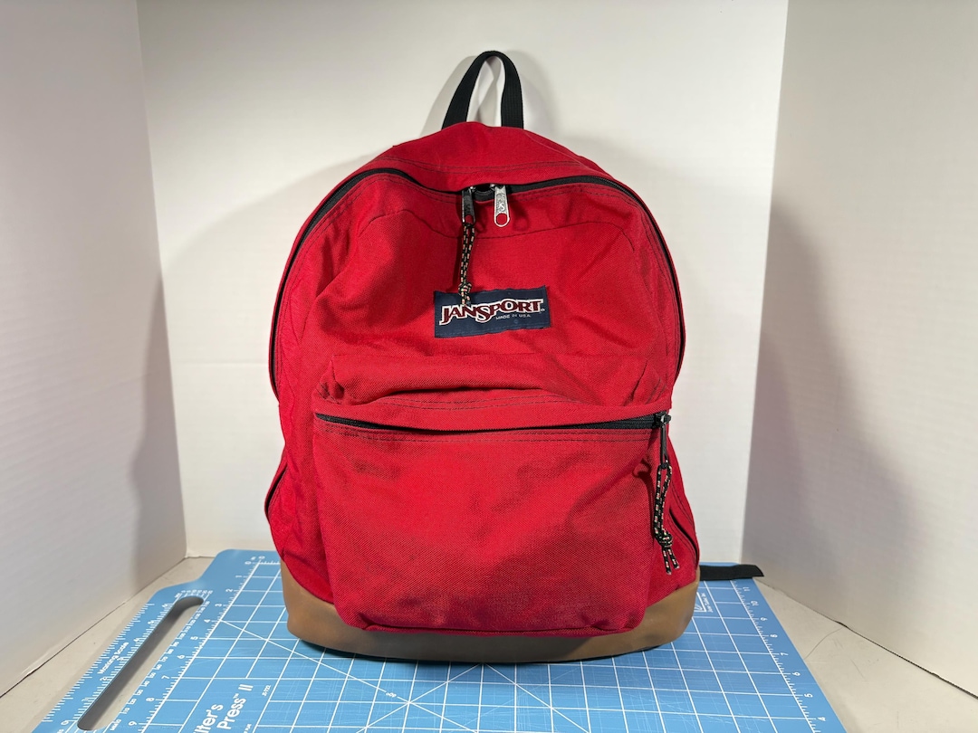 cheap jansport backpack red SuperBreak One Backpacks - Durable, Lightweight Bookbag with 1 Main Compartment, Front Utility Pocket with Built-in Organizer - Premium Backpack, Tape After decades of proving its mettle as an all around durable solution Vintage Jansport Mini Backpack Red