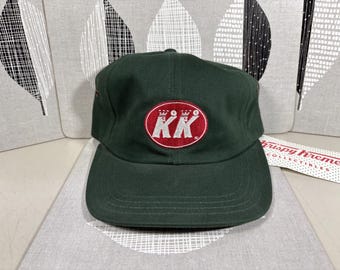 Vintage Krispy Kreme Hat: Green Red Deadstock 90's, Made in USA - Etsy