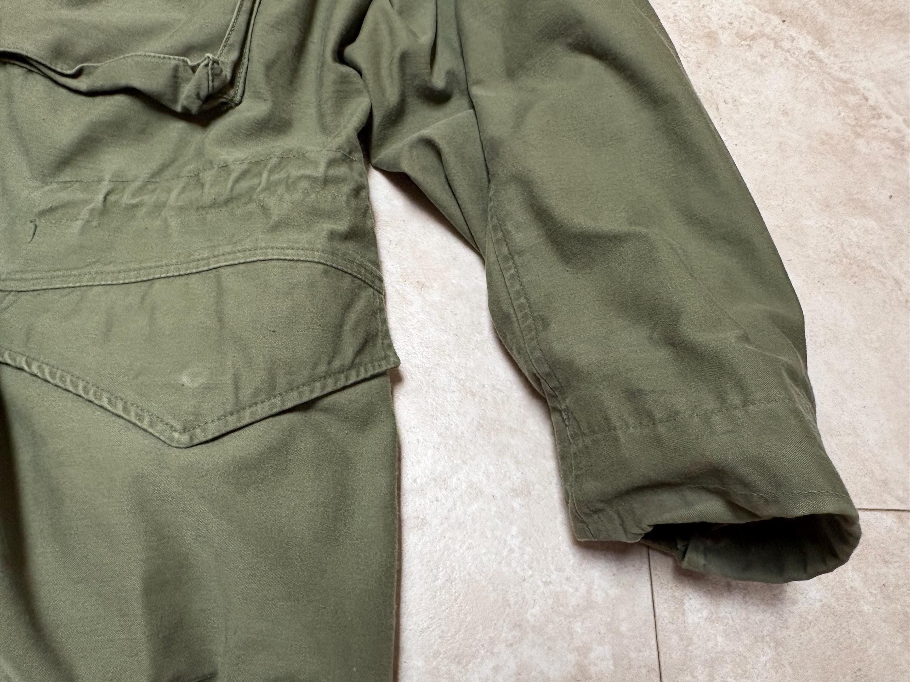 【美品】pretty green m-65 brown archive Vintage M65 Field Coat Green Military Issue 60's Medium