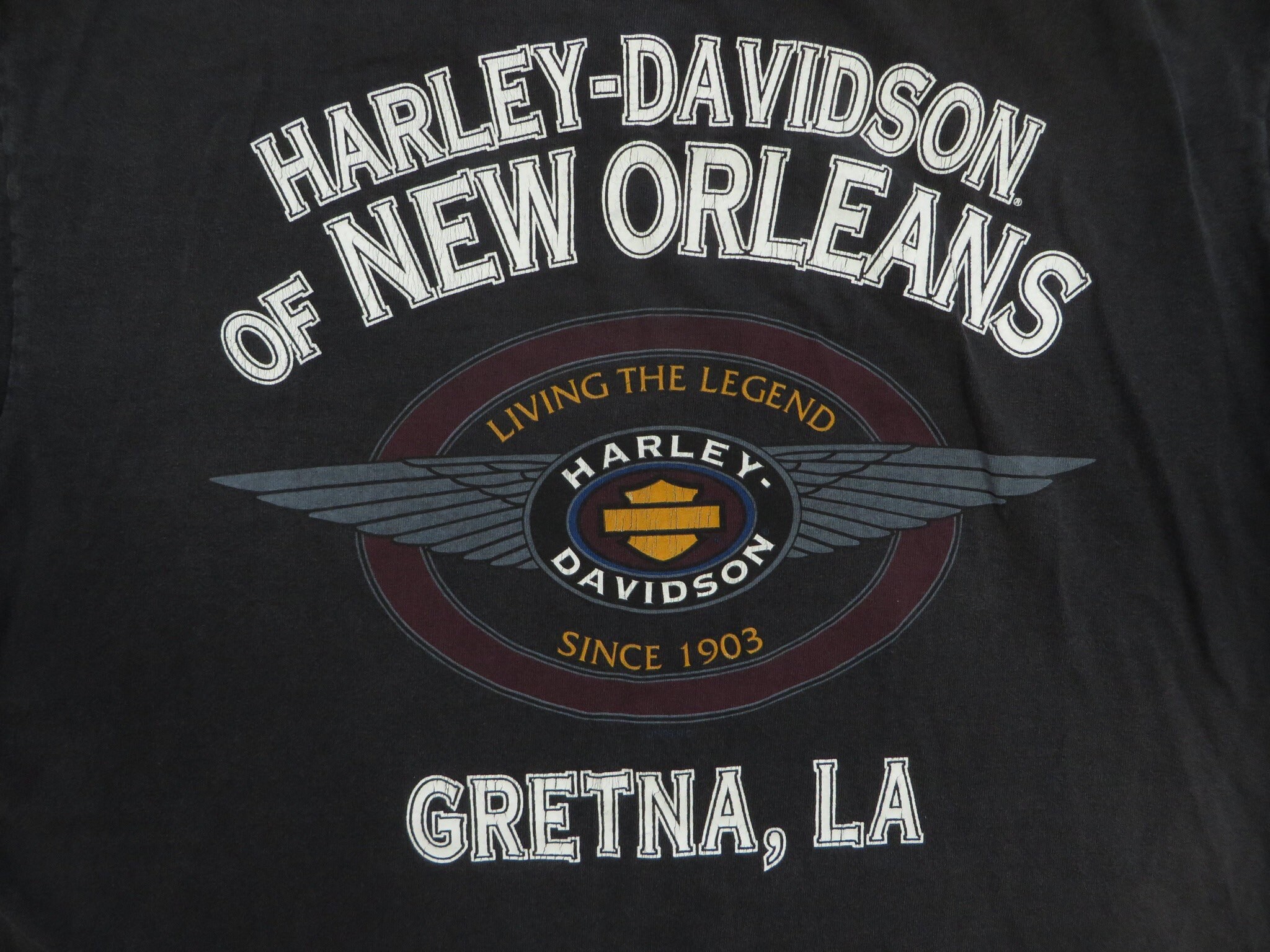 Vintage Harley Davidson Tee Shirt Black Silver Eagle New Etsy