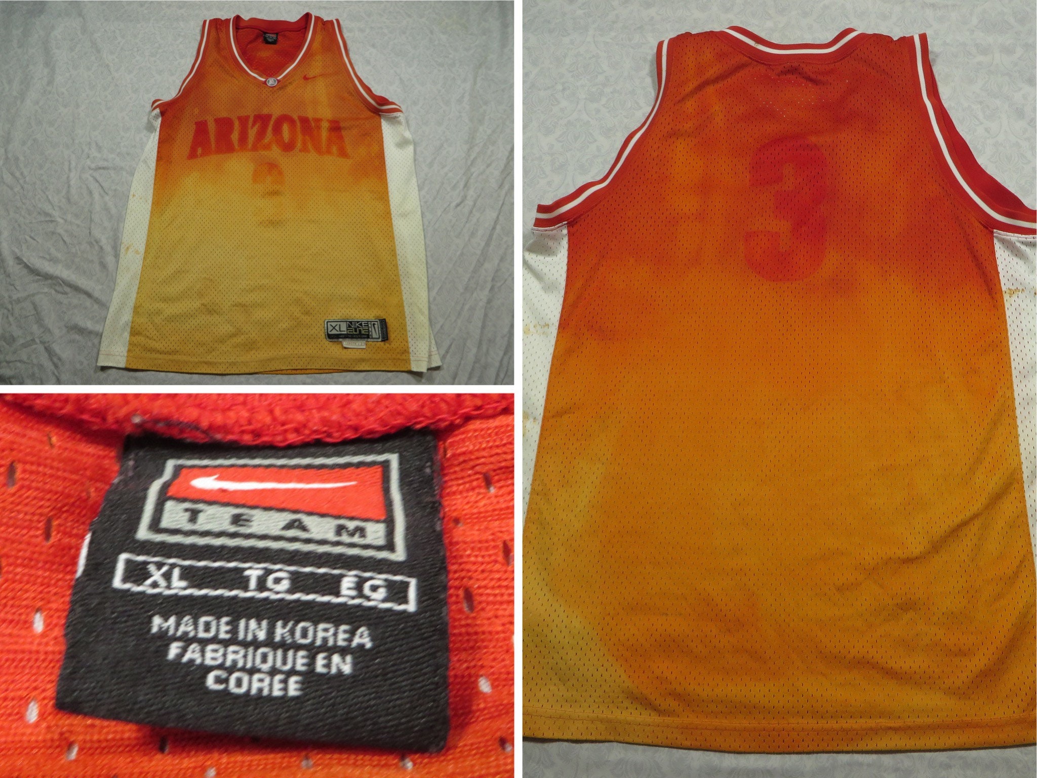 Arizona Basketball Nike Shirt XL XL