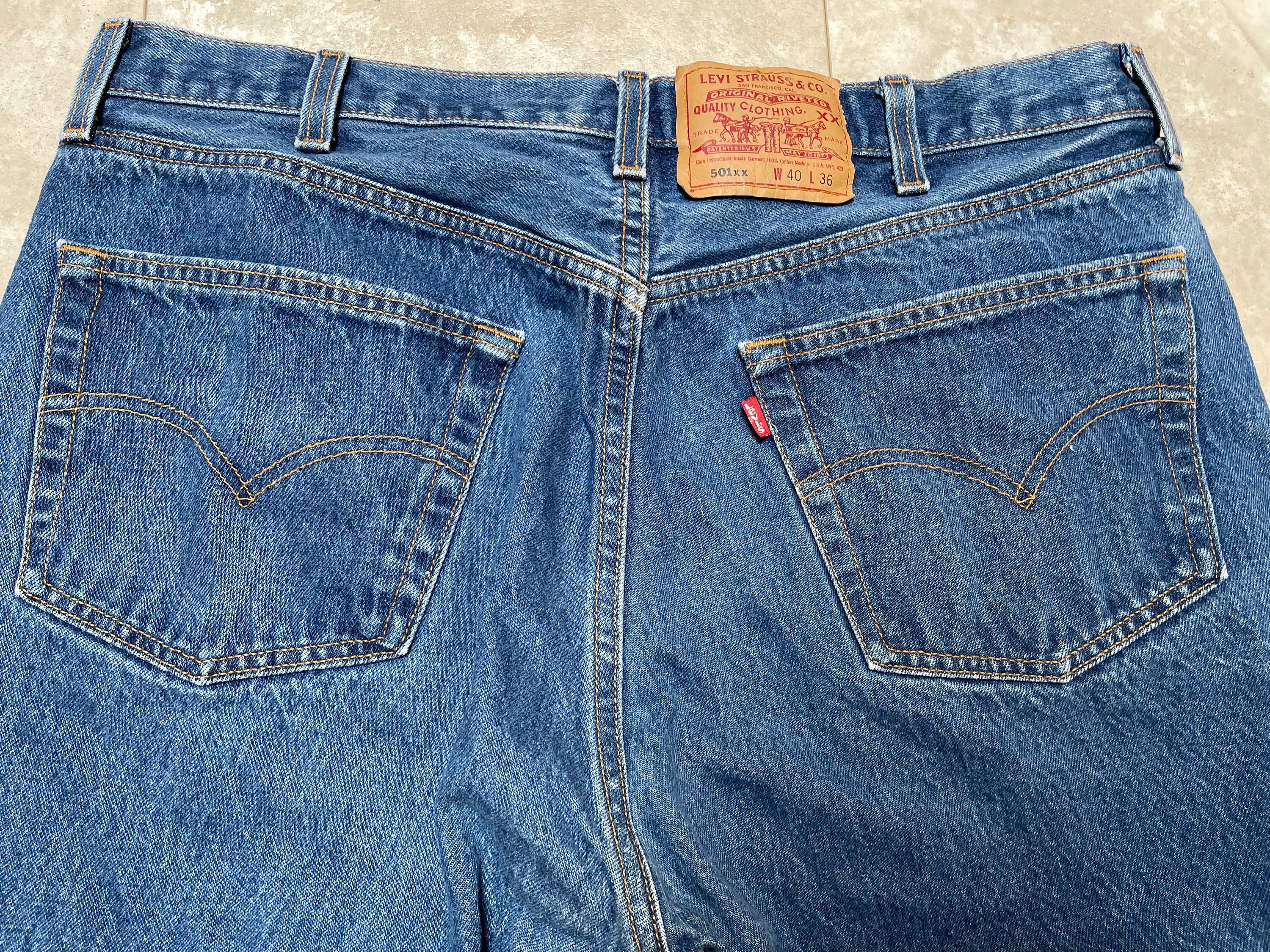 ヴィンテージ リーバイス 501xx ジーンズ：90年代 ブルーデニム