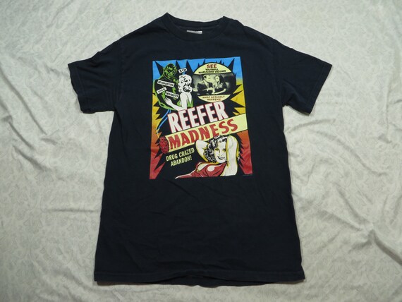 Madness Band Official Logo T-Shirt - Vintage Photo Style Men's Tee, White, Size XL - View #2