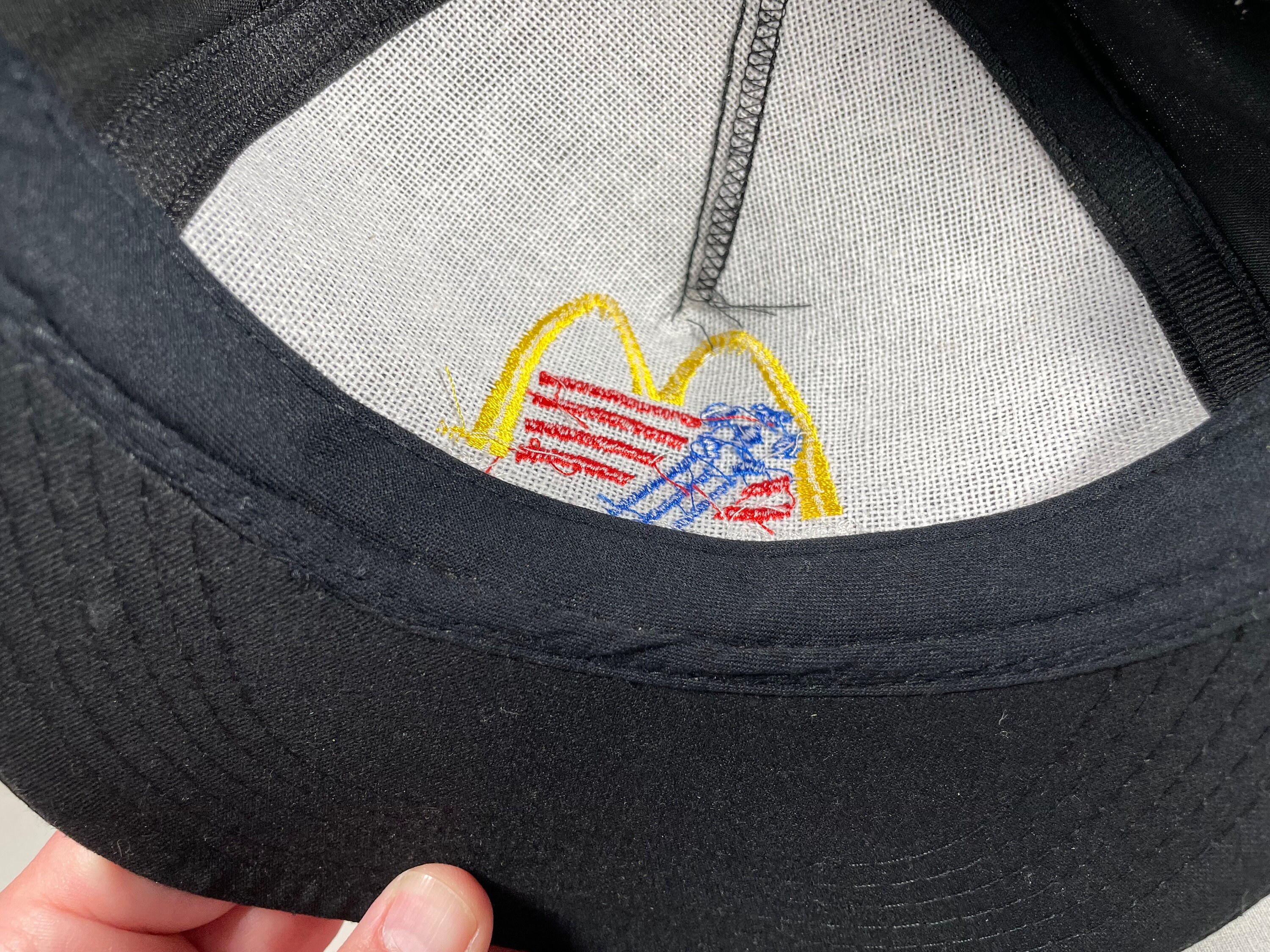 Vintage Mcdonald's Hat World Cup 1994 Black Deadstock