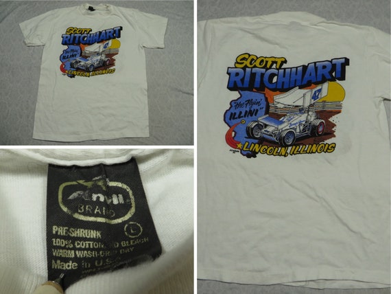 Vintage Racing Tee Shirt Scott 