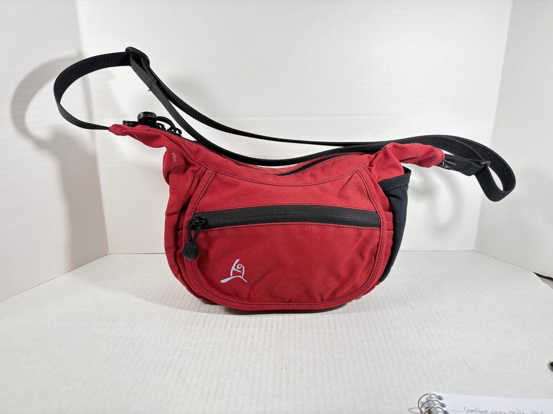 おすすめ Vintage Overland Equipment Small Side Bag Crossbody Red Y2k バッグ