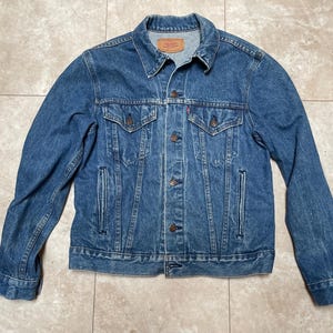 Vintage Levis 70507 Denim Jacket, Made in USA - Medium