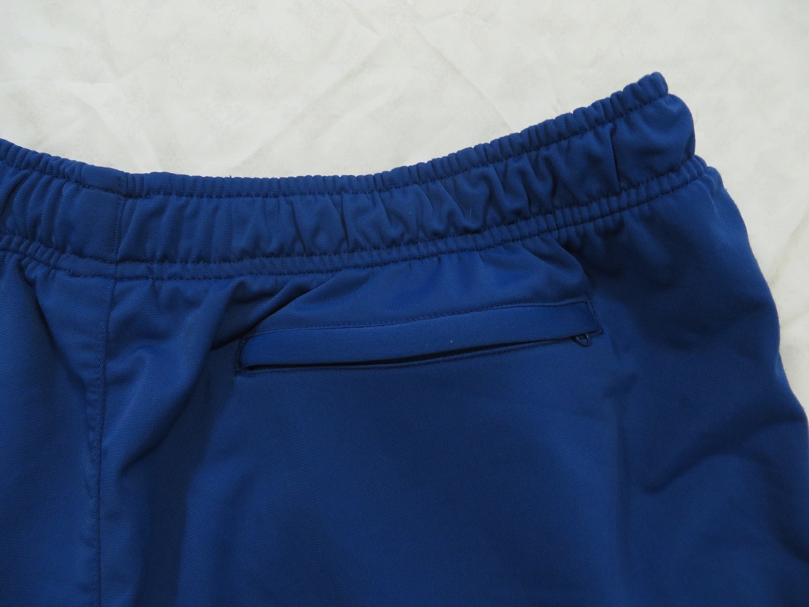 blue vintage nike track pants