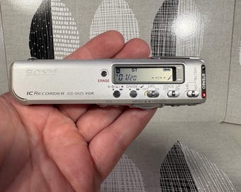 Sony ICD-SX25VTP Digital Voice Operated Recorder 32MB USB VOR 11 Hours