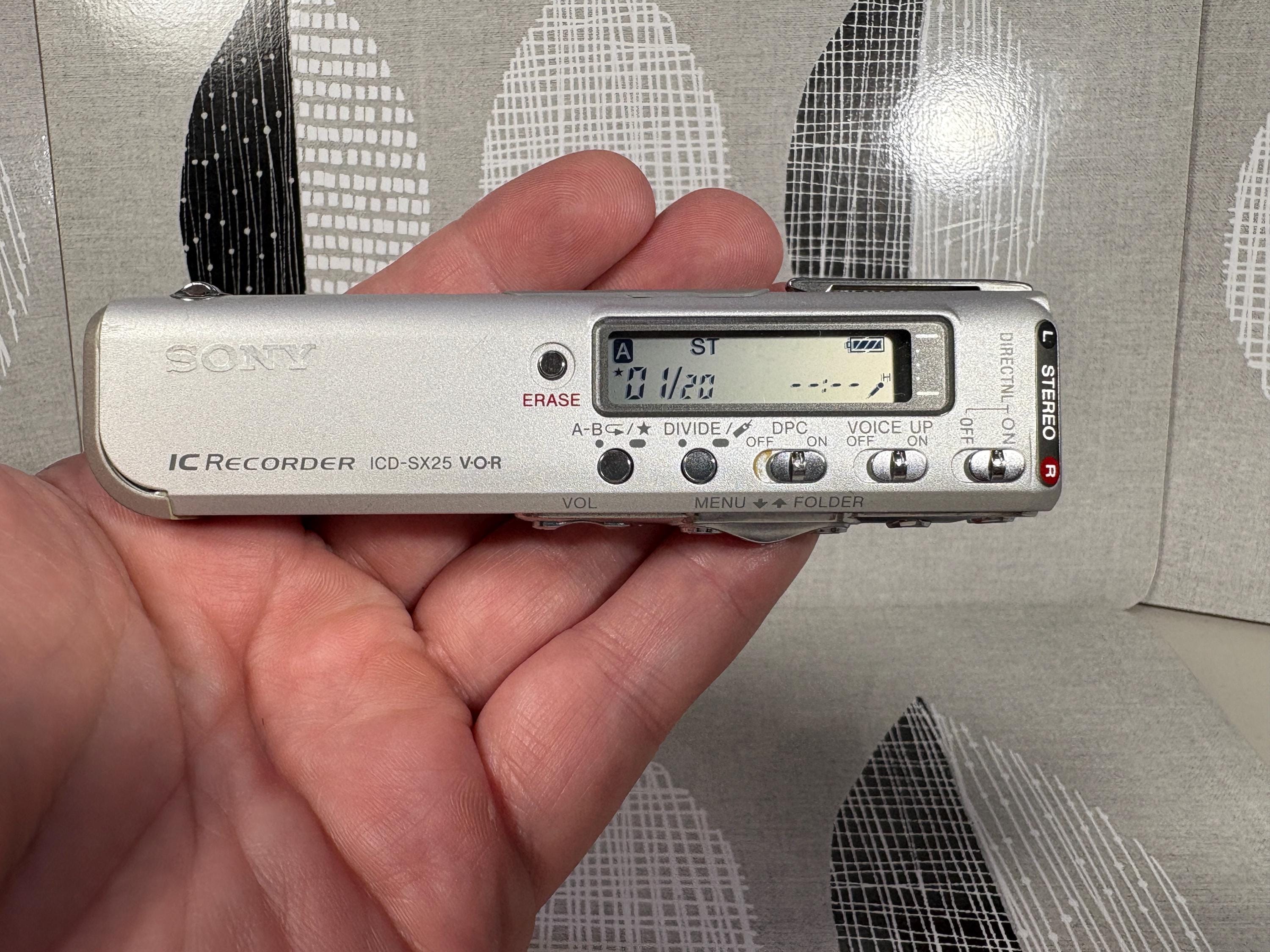 Sony Voice Recorder - Etsy