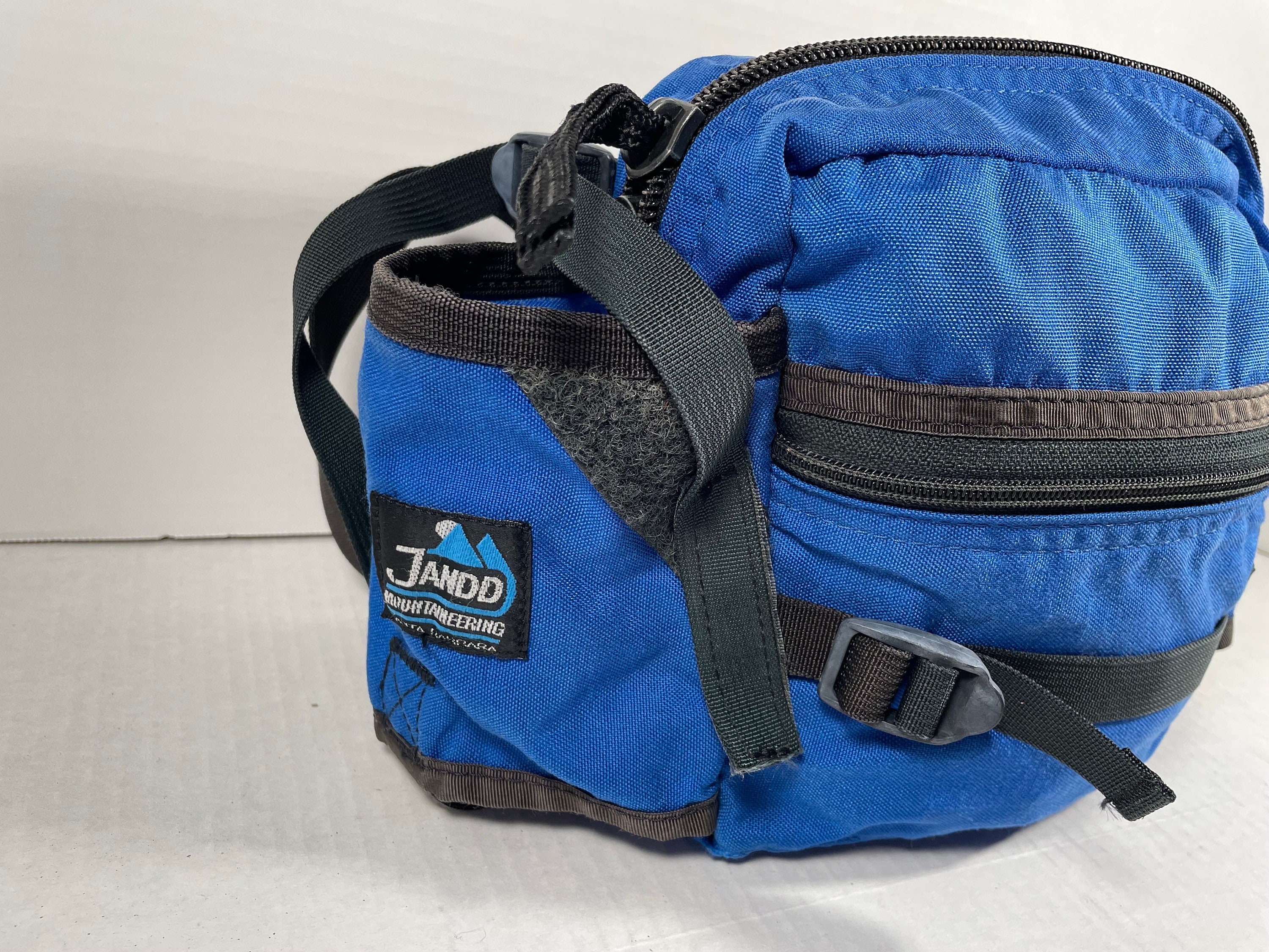 Vintage Jandd Fanny Pack Waist Lumbar Bag Hiking Blue Nylon 80s Made in USA Etsy