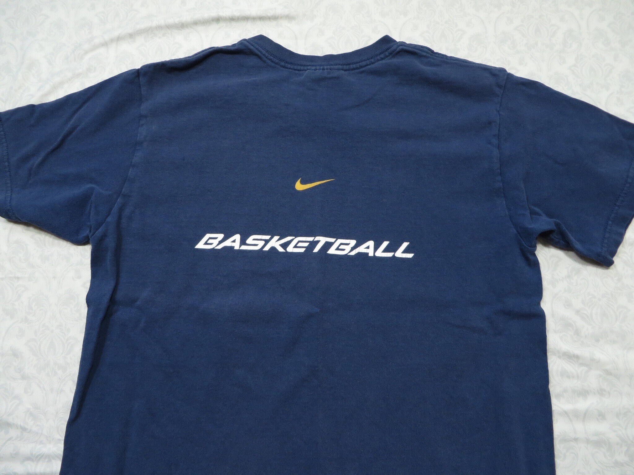 Vintage Nike Tee Shirt Blue Basketball 2000's Youth Medium - Etsy UK