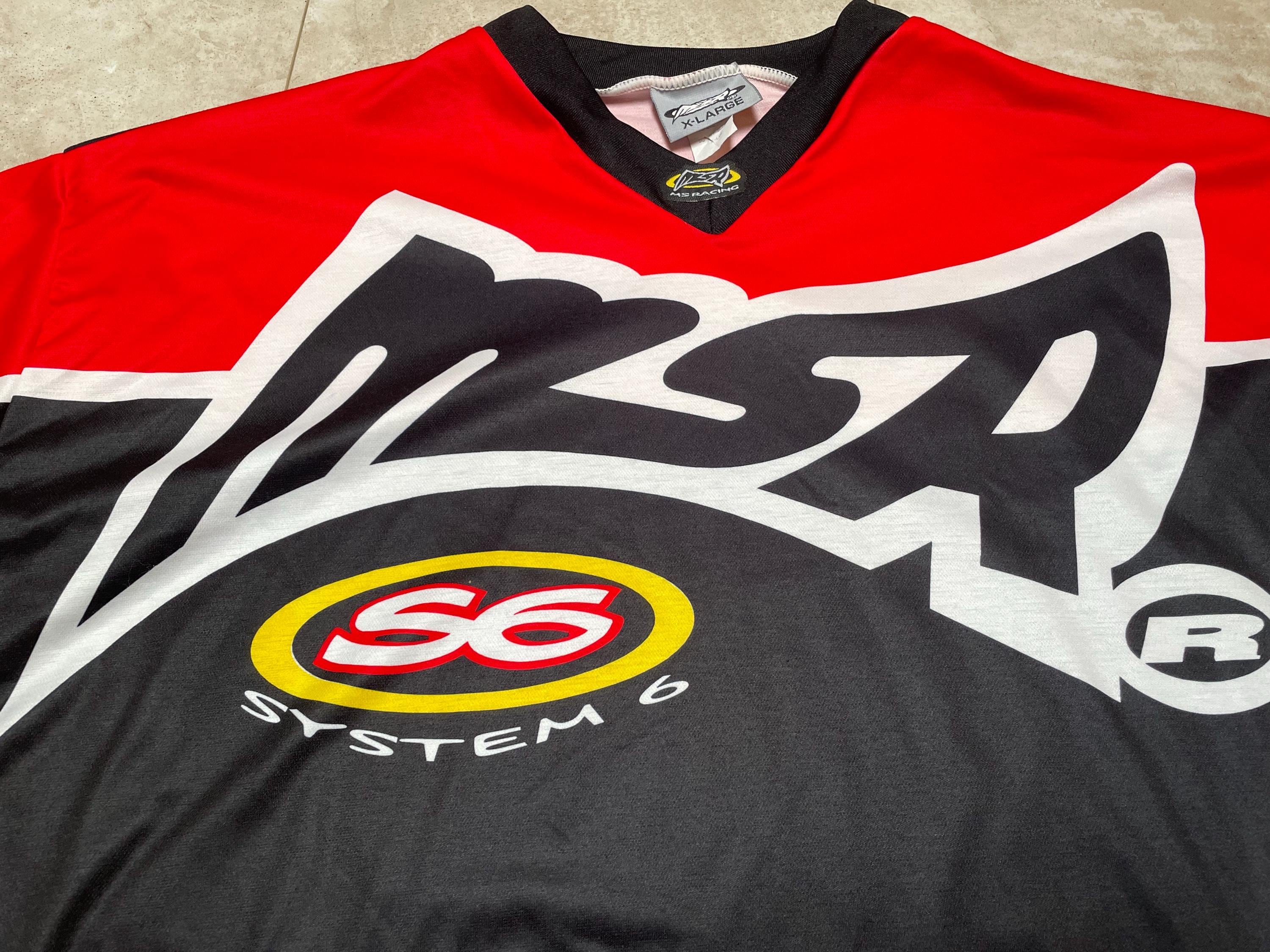 ◇1993studio◇ Vintage Track Jersey Long Sleeve Black Youth Trail Long Sleeve Jersey