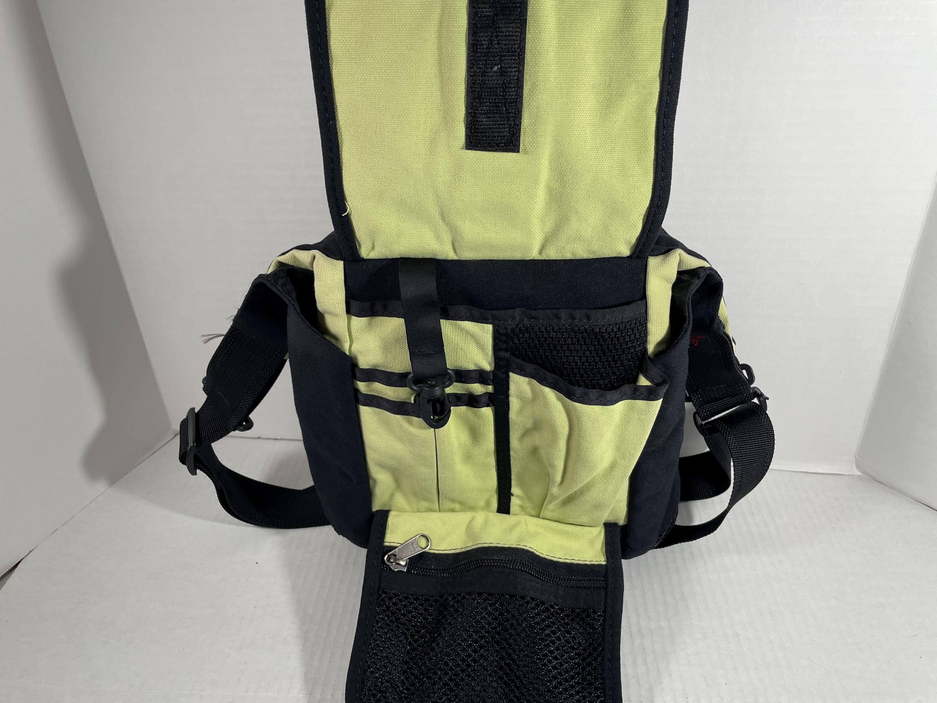 Vintage Overland Equipment Medium Side Bag Crossbody Black