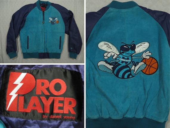 Vintage Hornets Jacket Leather Pro Player Daniel Y
