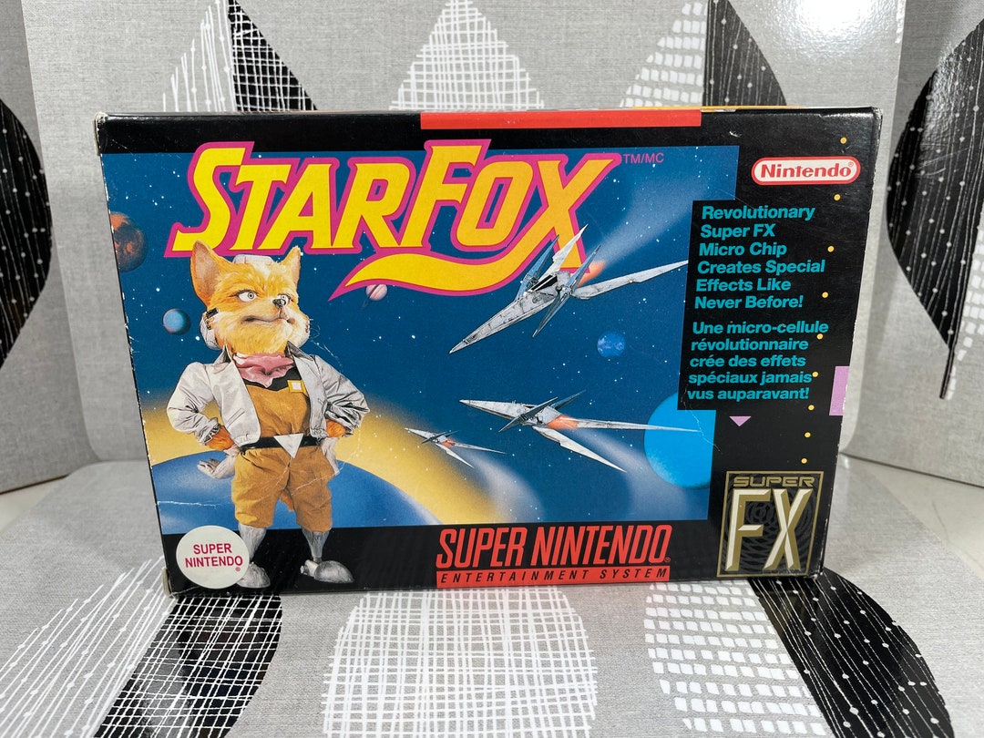 Star Fox (Super Nintendo, 1993) for sale online