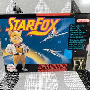 ☆Star Fox スターフォックス☆ポスター　Vintage SNES Star Fox Star Fox 64 SNES Nintendo 64 Vintage Rare Promo