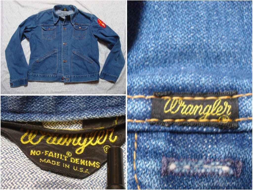 Vintage Wrangler Jean Jacket 126MJ 14oz Plus Denim Jacket