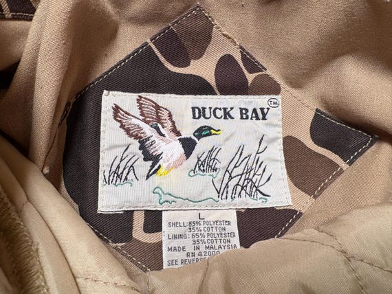 Vintage Duck Camo M65 Jacket Duck Bay Hunting Ins… - image 3