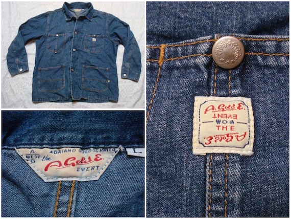 Vintage AG Adriano Goldschmied Chore Coat Denim Ja