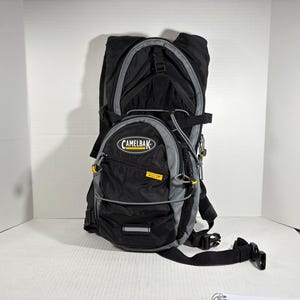 Vintage Camelbak Mule Backpack Black Bag Hydration Pack Y2k 2000's
