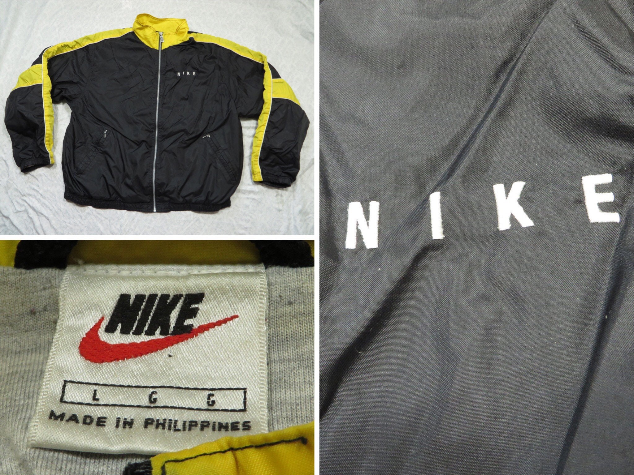 Nike Yellow Jacket - Etsy